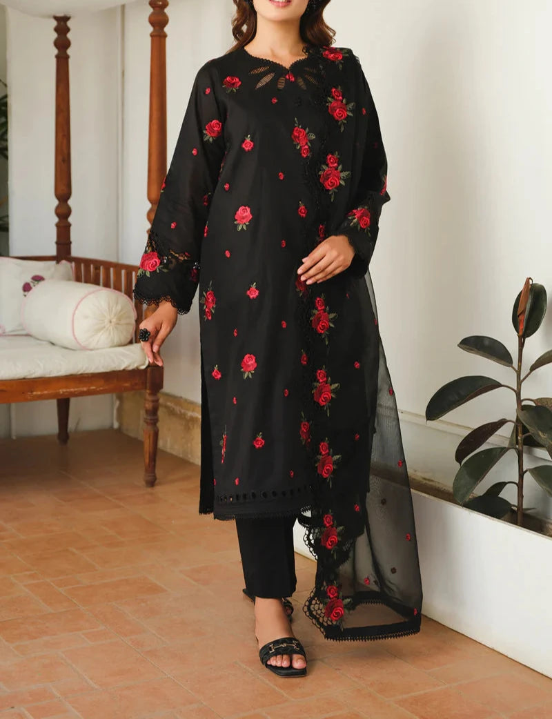 3pc lawn suit with Lawn dupatta