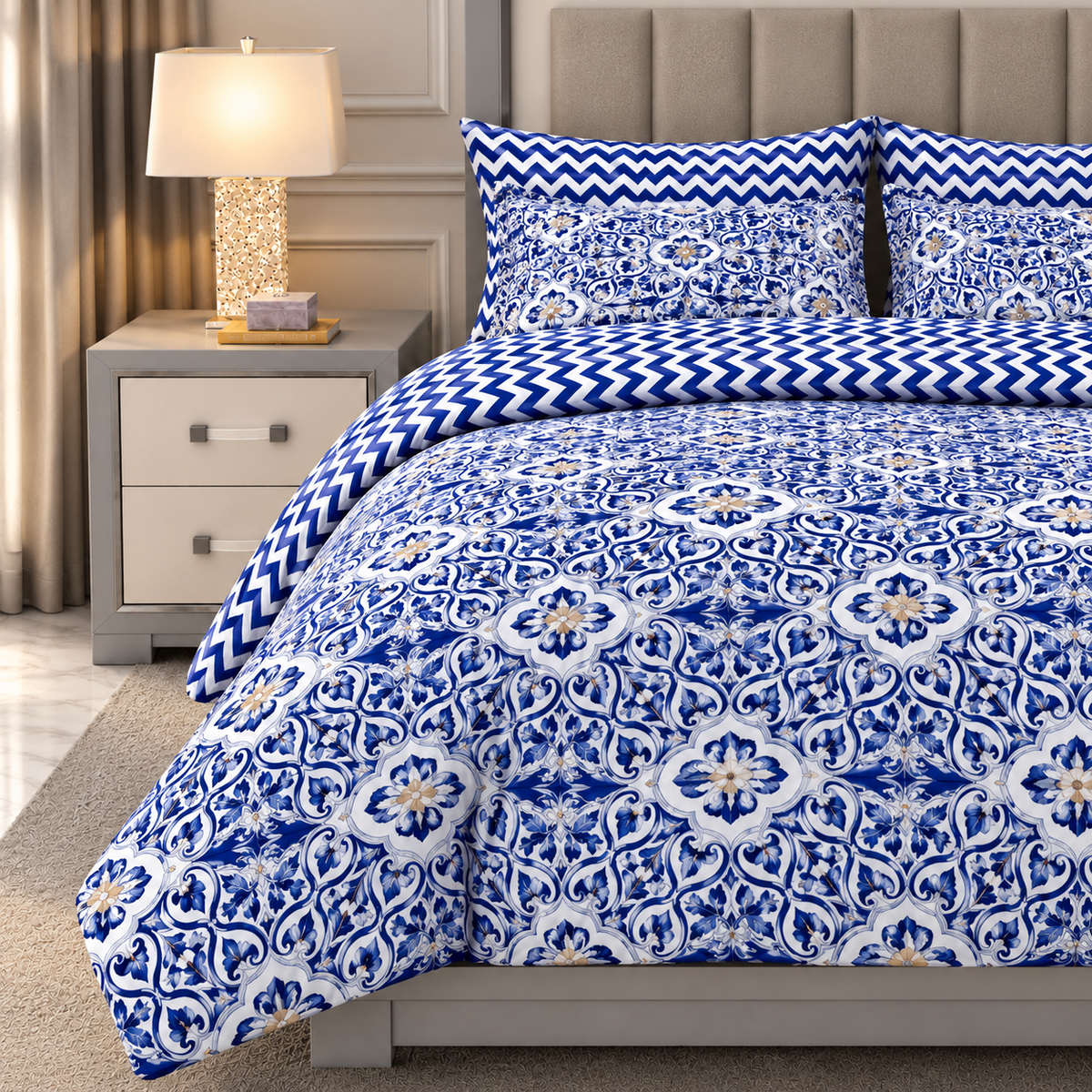 Royal Mosaic - Premium Bedsheet Set