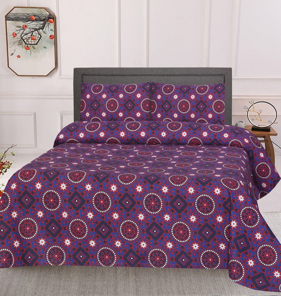 Ajrak D699- Bed Sheet Set