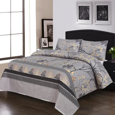 Cloud Gray- Bed Sheet Set