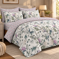 Botanical Charm - Premium Bedsheet Set