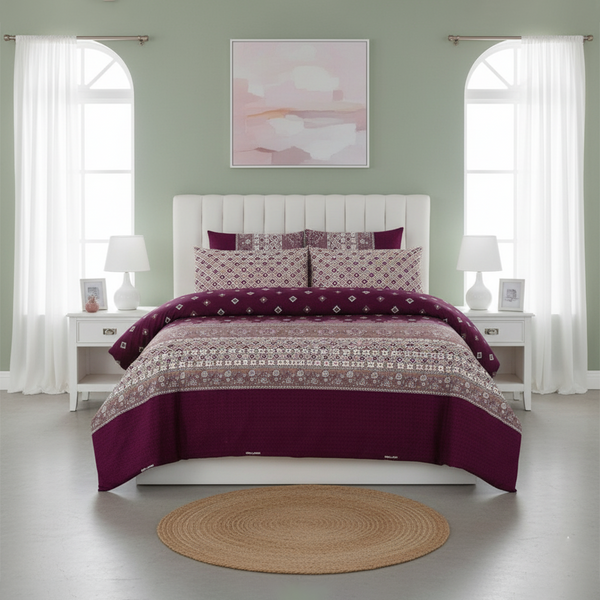Rosy Finch -FL718 - BedSheet Set