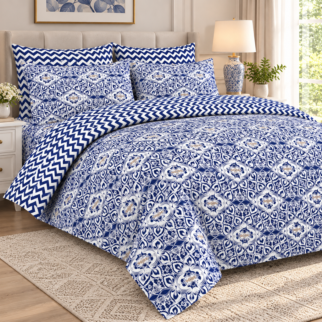 Royal Mosaic - Premium Bedsheet Set
