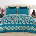FL811-Duvet Cover Set - 3Pcs