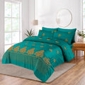 FL005-Embroidered Duvet Cover Set (Luxury Sateen) -6PC