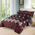 FL007-Embroidered Duvet Cover Set (Luxury Sateen).