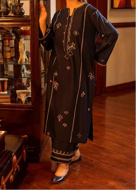 Grace Z-(S1313)- Stitched Embroidered 2pc Lawn Dress.