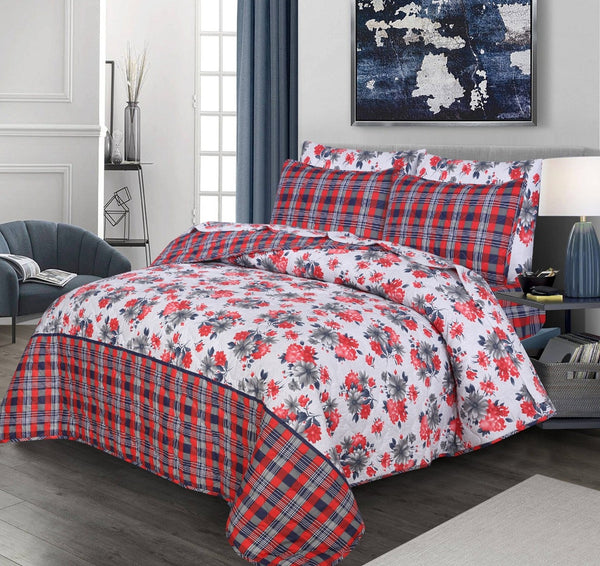 Rust-6 pc Comforter Set