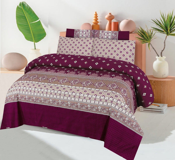 Wine-6 pc Comforter Set