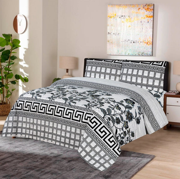 White smoke-6 pc Comforter Set